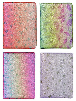 Фото товара Блокнот MAZARI "STARS" 80л. 14,7 х 10,8 см, блок в клетку, 70г/м2, 4 диз (M-8316) (24/144)