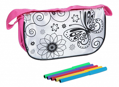 ВВ1536 Сумка для раскрашивания мал. BONDIBON, 21х12х7 см, арт. MTBF101 фото