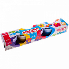 LORI Пт-015 Радужный песок. Набор из 5 цветов по 140 гр, формочка