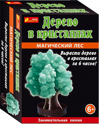 Фото товара Ранок 12138008Р Магический лес (зеленый) - Сад пушистых кристаллов