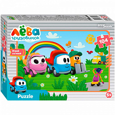 82259 Пазл 104 Грузовичок Лёва. Друзья 82259 Степ /48/