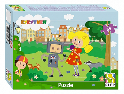 Фото товара 91487 Пазл 35 Кукутики Биг Папа 91487 Степ