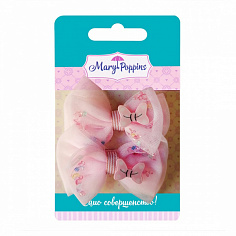 455429 Набор бантов на резинке "Яркость" 2 шт., 6см.