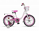 миниатюра FLORINA-N16-1 Велосипед FLORINA-N16-1 (бело-розовый)