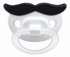13014 усы 13014, Соска-пустышка силиконовая "УСЫ"