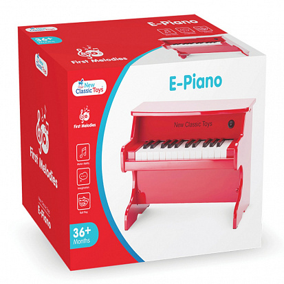 Фото Пианино 25 клавиш (красное) 10160
