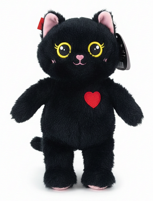 Фото товара Мягкая игрушка Кот черный 202461 40см