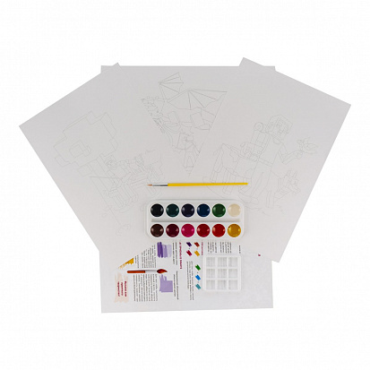 LORI Рни-001 Скетчинг Мир пикселей "Пиксельные истории" фото