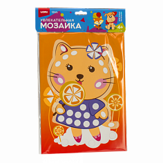 LORI Км-012 Увлекательная мозаика (набор большой) "Кошечка"