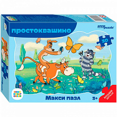 64005 Пазл 30 МАКСИ Контурный Простоквашино 64005 Степ