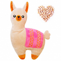 520 Игрушка Доктор Мякиш - Лама (с вишневыми косточками)