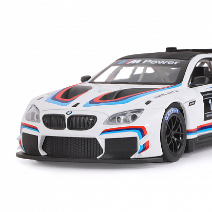 1200218JB ТМ "Автопанорама" Машинка металлическая, 1:24, BMW M6 GT3, открываются передние двери и ка фото  в Симферополе купить