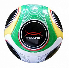 56416 Мяч футбольный X-Match, 2 слоя PVC, машин.обр., в ассорт.