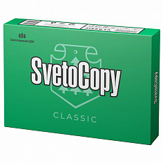 !!!Бумага Svetocopy Classic (белая) A4/80г/96%/500лист./(пач.)
