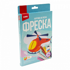 LORI Пз/ф-019 Фреска. Картина из песка "Вертолёт"