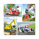 миниатюра Пазлы D3-04089 Транспорт, 8#12#15#20 деталей, Castor Land