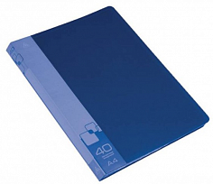М-816944 Дисплей книга А4 40ф Бюрократ 0,65мм синий BPV40BLUE
