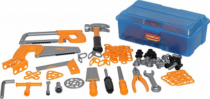 Фото товара ПОЛЕ54982 Набор инструментов №9 (156 элементов) (в контейнере)