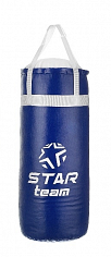 IT107827 Боксерская груша "STAR TEAM" цвет синий, вес 7,5 кг, в сетке 60 см