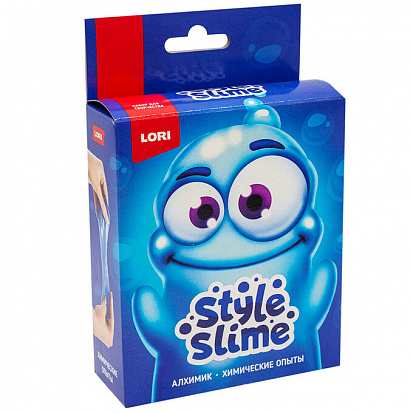 Фото LORI Оп-098 Химические опыты Style Slime "Голубой"