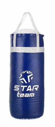 Фото IT107827 Боксерская груша "STAR TEAM" цвет синий, вес 7,5 кг, в сетке 60 см