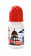 миниатюра LUBBY12020 LUBBY Бутылочка с соской" Я люблю" от 0мес.120-125мл.,классика,полипропилен