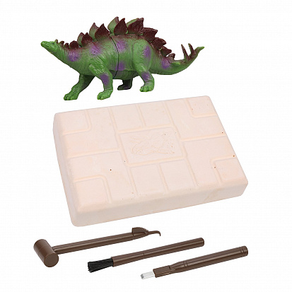 Фото 45002 Набор раскопок "Стегозавр", с игрушкой