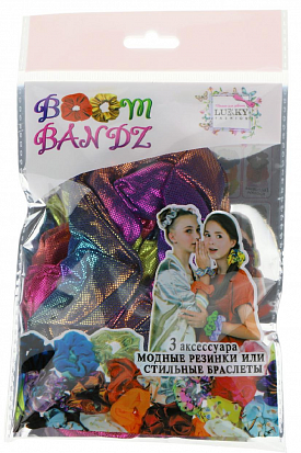 Фото товара LUKKY Т20293 FASHION BOOM BANDZ набор из 3х аксессуаров, Голография 
