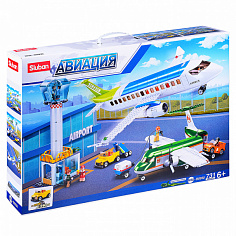 38-0930 Конструктор "Авиация" (731 дет.)