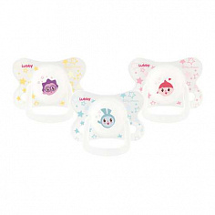 Lubby 20901 Пустышка "Малышарики" от 0-6 мес.