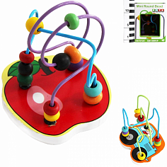 141-409L Деревянный лабиринт серпантин 141-409L