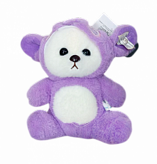 Медведь в кигуруми Стич фиол-ый 25см TT2376-25