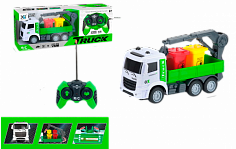 666-20 мусоровоз р.у. радиоуправление на батарейках