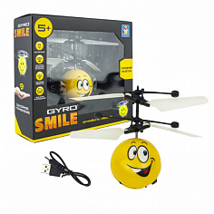 1toy Т16683 Gyro-Smile, игрушка на сенсорном управлении, со светом, акб, коробка (10013160/250322/31