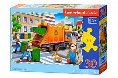 Пазлы B4-03778 Мусороуборщики, 30 деталей (MIDI)Castor land