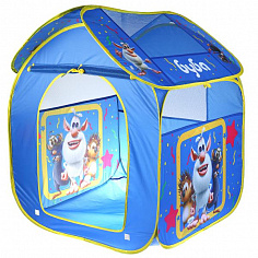 GFA-BUBA-R Палатка детская игровая "БУБА" 83х80х105см, в сумке ТМ "ИГРАЕМ ВМЕСТЕ"