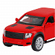 миниатюра 1251273JB ТМ "Автопанорама" Машинка металл. 1:52 Ford F-150 SVT Raptor-2, красный, инерция, откр. д