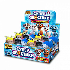 ZYP23122901-RU Игрушка-антистресс собачка раздевайка, цвета в асс., дисплей Супер Жим уп-12шт