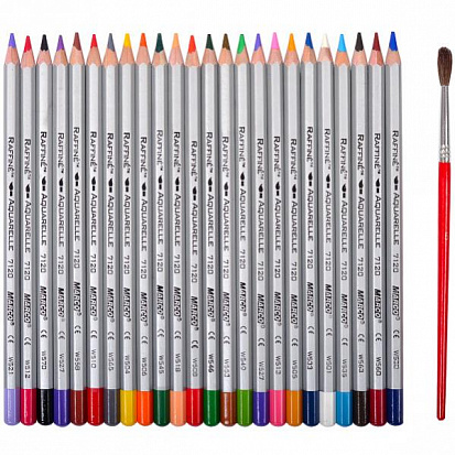 купить Карандаши MARCO 24цв. шестигран.акварельные 7120-24СВ фото в Симферополе