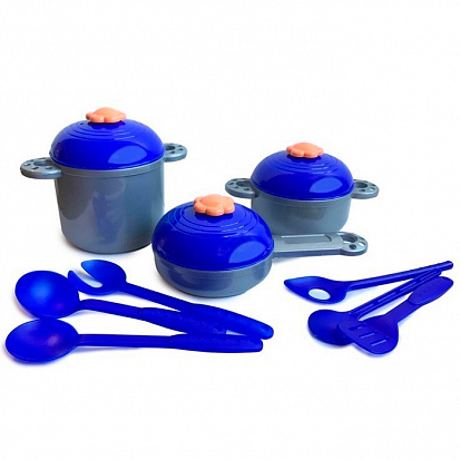 Фото товара 09161 Набор посуды №2 12 деталей 09161