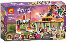 Г11038 Конструктор BELA Друзья Закусочная. 350 деталей. 38.8х22х6 см. (24)11038. мин 1 шт.