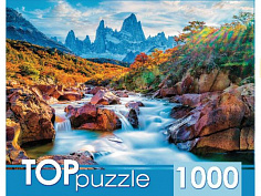 ШТТП1000-7179 TOPpuzzle. ПАЗЛЫ 1000 элементов. ШТТП1000-7179 Гора-Фицрой, Аргентина