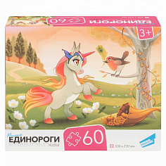 RI6001C Пазлы "60 Единороги"