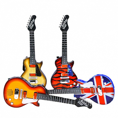 Фото HK-9080D гитара на батарейках 2 цвета