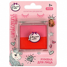88852-UNI-ML Косметика ДЛЯ ДЕВОЧЕК румяна для лица, двойные, 4,8 г МИЛАЯ ЛЕДИ