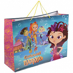 CLRBG-SKPAT2-05 Пакет подарочный глянцевый Сказочный патруль 46х61х20см в пак. "Играем вместе" уп-12