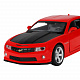 миниатюра 1251392JB ТМ "Автопанорама" Машинка металл. 1:32 Chevrolet Camaro SS, красный, инерция, свет, звук, 