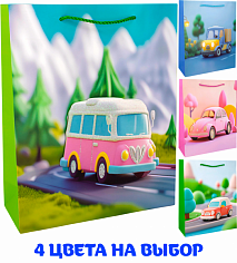 141V-1026 Пакет 26*32*10 см Машины 141V-1026