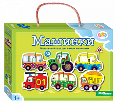 70110 Пазл напольный Машинки