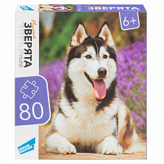 RI8002C Пазлы "80 Зверята"